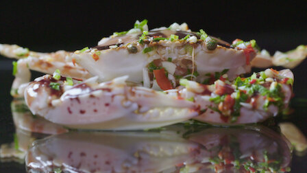 Veja Caranguejo marinado. Episódio 3 da Temporada 1.